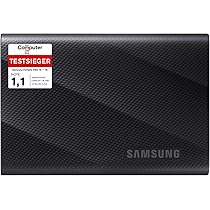 Amazon | Samsung T9 ポータブル SSD 1TB 最大2,000MB/秒 USB