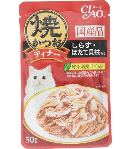 CIAO(チャオ) 焼かつおディナー かつお節・ほたて貝柱入り