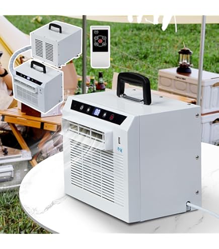 Amazon | 【AZIEBAY】ポータブルエアコン 3500BTU｜移動式スポット