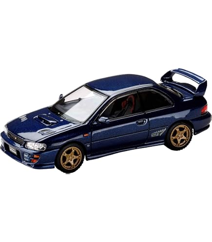 Amazon | HJ64 1/64 スバル インプレッサ PURE SPORTS COUPE WRX type
