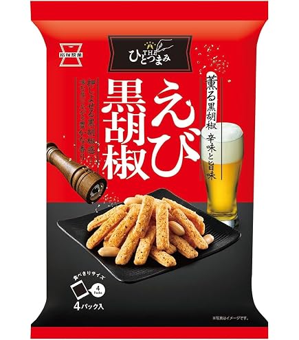 Amazon.co.jp: 岩塚製菓 THEひとつまみ えびカリ 80g : 食品・飲料・お酒
