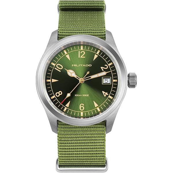 Amazon | TACTICAL FROG Militado ミリタリークロノグラフウォッチ