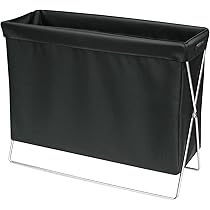 Amazon｜サキ 手荷物入れ セルフワゴン メッシュ×レザー調 PVC