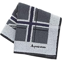 Amazon | [アクアスキュータム] メンズ タオルハンカチ ユニオン