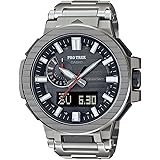 [カシオ] 腕時計 プロトレック【国内正規品】 MANASLU 電波ソーラー PRX-8001YT-7JF メンズ シルバー