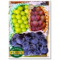 Amazon.co.jp: 高級ギフト 【ぶどう3種 食べ比べ〜オシャレな3姉妹