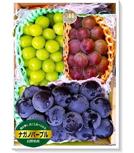 浜松産 高級ぶどう 3種ギフトセット 巨峰 シャインマスカット クイーンニーナ Amazon.co.jp: 高級ギフト 【ぶどう3種 食べ比べ〜オシャレな3姉妹