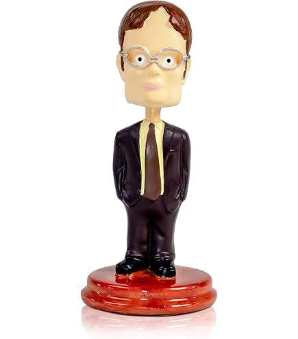 Dwight Schrute Schlüsselanhänger Aus Emaille – Perfekt Für Fans Von The Office