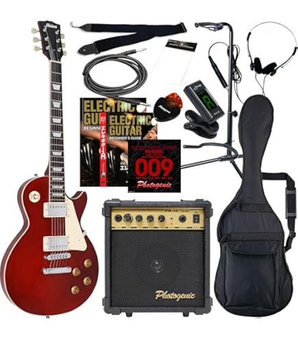 Amazon | エレキギター 初心者セット レスポール スタンダード タイプ