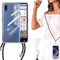 Amazon.co.jp: ZTE かんたんスマホ4 A402ZT ケース ショルダー クリア