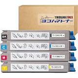 【横トナ】 4色セット(大) 沖データ用 C844dnw C835dnw C835dnwt リサイクルトナー TC-C3BK2 TC-C3BC2 TC-C3BM2 TC-C3BY2