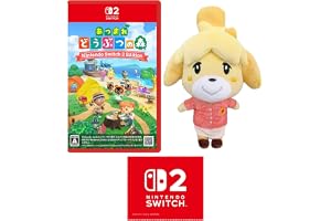 あつまれ どうぶつの森 Nintendo Switch 2 Edition -Switch2 + しずえ(アロハ) (S) ぬいぐるみセット【Amazon.co.jp限定】特典 Nintendo Switch 2 ロゴデザイン マイクロファイバークロ