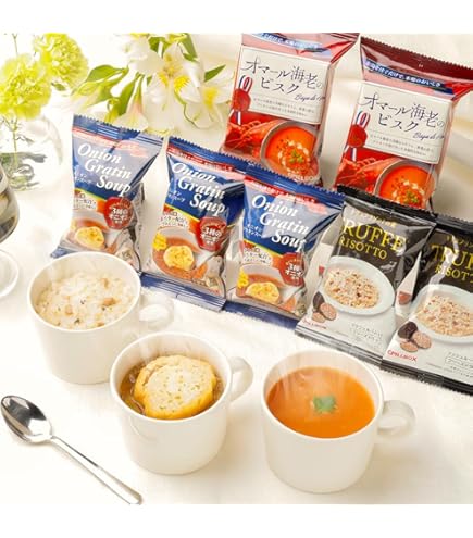 Amazon.co.jp: [Official Popular Product] Onion Gratin Soup, Set of