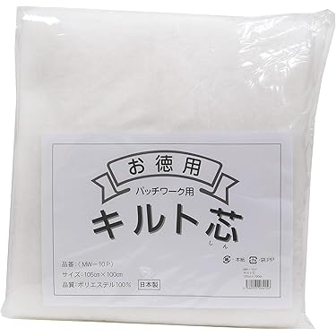 キルト芯 厚さ標準 接着無し 125cm×20m (巻) キルト芯 厚さ標準 接着無し 125cm×20m (巻) Amazon.co.jp