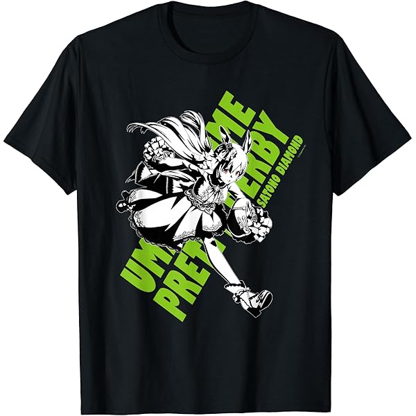 Amazon | ウマ娘 プリティーダービー ファインモーション Tシャツ | T