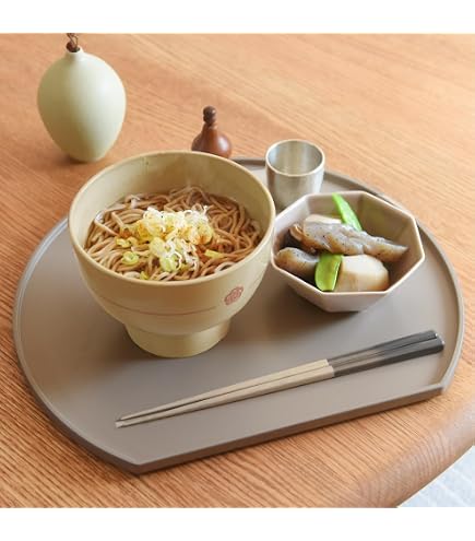 懐石盆 5枚セット Amazon｜中西工芸 半月 両面 懐石盆(5枚箱入1枚単価) 30cm 2450027