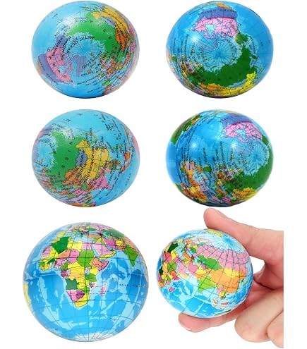 Amazon.co.jp: PU地球儀ボール 12個セット : 文房具・オフィス用品