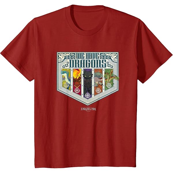 Amazon | DreamWorks ヒックとドラゴン Class Types Tシャツ | Tシャツ