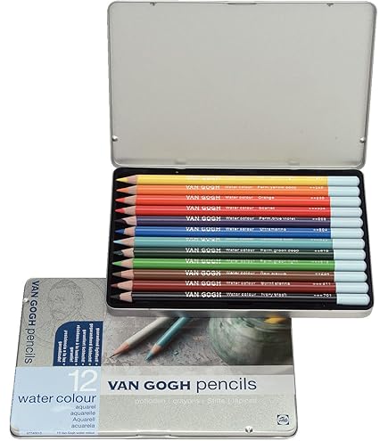 Amazon | Van Gogh ヴァンゴッホ 水彩色鉛筆 36色 T9774-0036 | 色鉛筆
