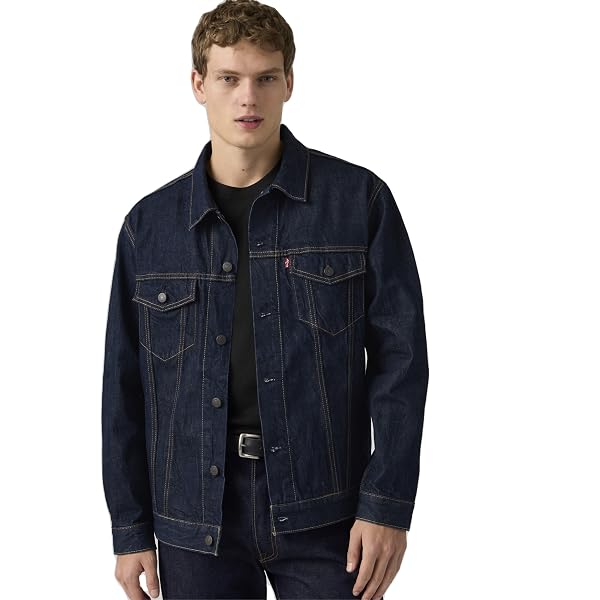 Amazon.co.jp: [リーバイス] 72334 デニムジャケット ザ・トラッカー