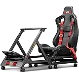 Next Level Racing レーシングシート GT TRACK 各種ハンドルコントローラー対応 ホイールキャスター付き ギアシフト調節可能 NLR-S009 【国内正規品】