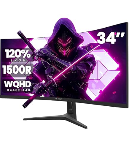 Amazon.co.jp: CRUA 30インチウルトラワイドカーブモニター、21:9 WFHD