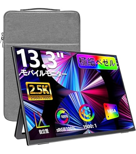 Amazon.co.jp: モバイルモニター 4k CNBANAN 13.3インチ 16:9画像比 
