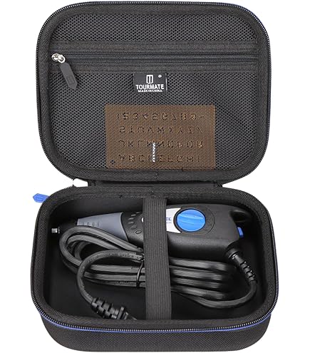 LTGEM Hard EVA Case For Dremel 7300-N/8 MiniMite Cordless Rotary Tool – Shockproof, Custom Fit With Hand Strap (Tool Not Included) - View #3