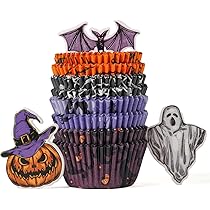 ハロウィン♡トースト&カップ Amazon | Bake Choice ハロウィンフィンカップ 8号丸 200枚入れ ケーキ