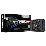 Silver Stone Technology ST1200-PT 80 Plus プラチナ 1200W フルモジュラー ATX/PS2 電源 SST-ST1200-PT-X ブラック