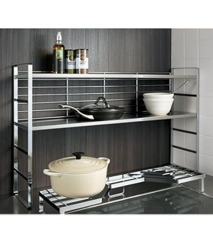 Amazon.co.jp: ディノス キッチン用品収納 コンロ周り収納 コンロ脇で