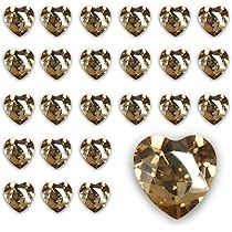 3dネイルパーツ デコパーツ ネイルパーツ Amazon.co.jp: ネイルパーツ ハート【ゴールド】透明 立体