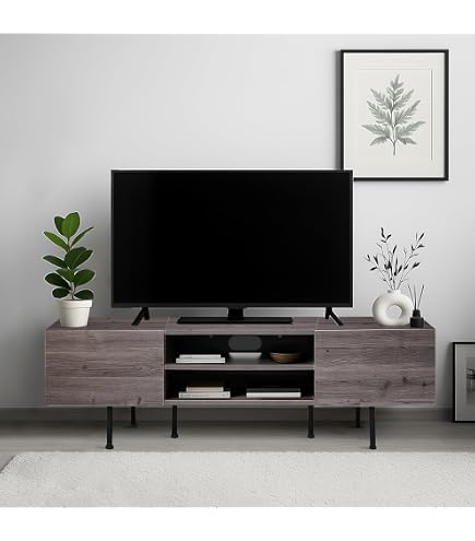 【新着商品】YeTom テレビ台 テレビボード 55型対応 収納付きテレビ台 お Amazon｜YeTom テレビ台 55型対応 テレビボード オープンシェルフ 扉