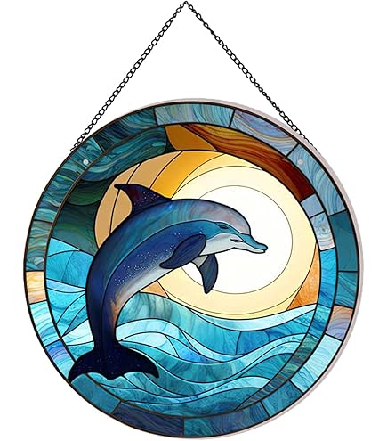 Amazon.co.jp: 貴重 ルイスCティファニー 『滝』 形 ステンドグラス