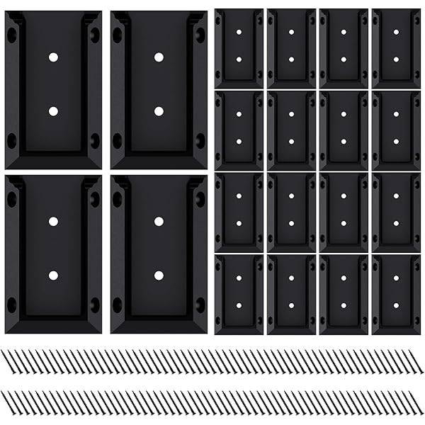 Metty Metal 4×4 Post Base 8 Pcs Post Base Brackets,Inner Size 3.6"x3.6 - View #12