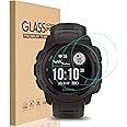 HEYUS [3 Pack] for Garmin Instinct/Instinct Tactical/Instinct SOLAR Screen Protector,9H Hardness Scratch Resistant Anti-bubbl