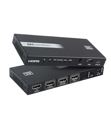HDFury ARCANA eARC対応HDMI音声分離器・eARCアダプター