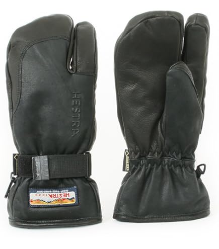Amazon.co.jp: HESTRA Hestra 33882 3-Finger GTX Full Leather Brown