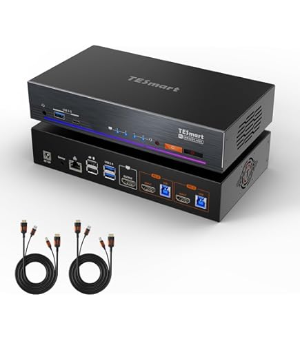 Amazon.co.jp: TESmart 16x1 HDMI KVM Switch 16 Port Enterprise