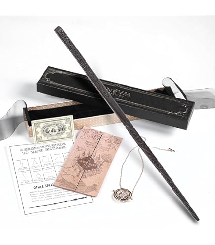 Amazon | MUMAREN ルシウス 杖 魔法の杖 魔法学校風 小道具 コスプレ