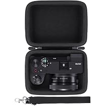SONY α6400ミラーレス一眼カメラ＋ガイド本＋レンズ保護フィルター Amazon | SONYα6400 ILCE-6400 パワーズームレンズキット用 互換品