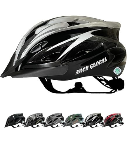 Amazon | GENKI TECHNO SG自転車ヘルメット 白 / White SGマーク取得