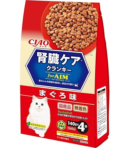 Amazon.co.jp: チャオ (CIAO) for AIM クランキー まぐろ味 140g×4袋