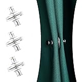 Doyime カーテン 隙間防止 光漏れ防止 磁気バックル 3組セット 使用簡単 両開きカーテン用 太陽 日差し 目隠し 小窓 部屋