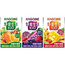 Amazon.co.jp: カゴメ 野菜生活100 アソートセット 100ml紙パック×12本