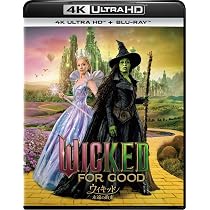 Amazon.co.jp: ウィキッド 永遠の約束 4K UHD ＋ ブルーレイ