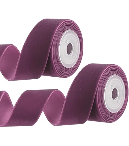 ベルベットリボンケープ ピンク Amazon.co.jp: 25mm幅 両面ベルベットリボン 両面ベロアリボン