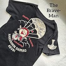 試着のみ L アクビちゃん ロングTシャツ ハクション大魔王 ブレイブマン Amazon.co.jp: THE BRAVEMAN 刺繍 長袖Tシャツ あくびちゃん