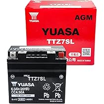 YUASA TTZ7SL ユアサ　バイク　バッテリー　未使用｜2025年2月購入 71xcIhxGbTL._AC_UL210_SR210,