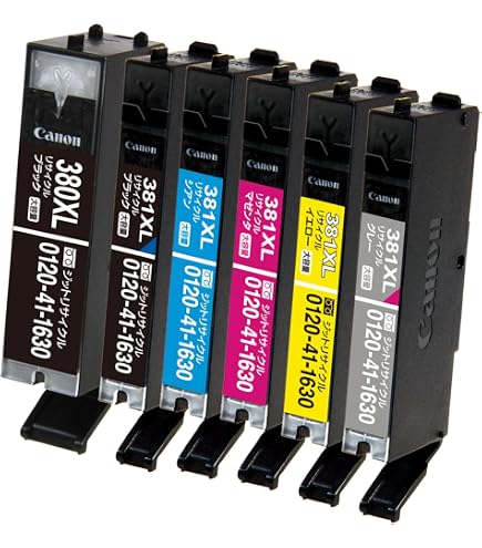 Amazon.co.jp: Canon Canon Original Ink BCI-381s+380/5MP : Computers